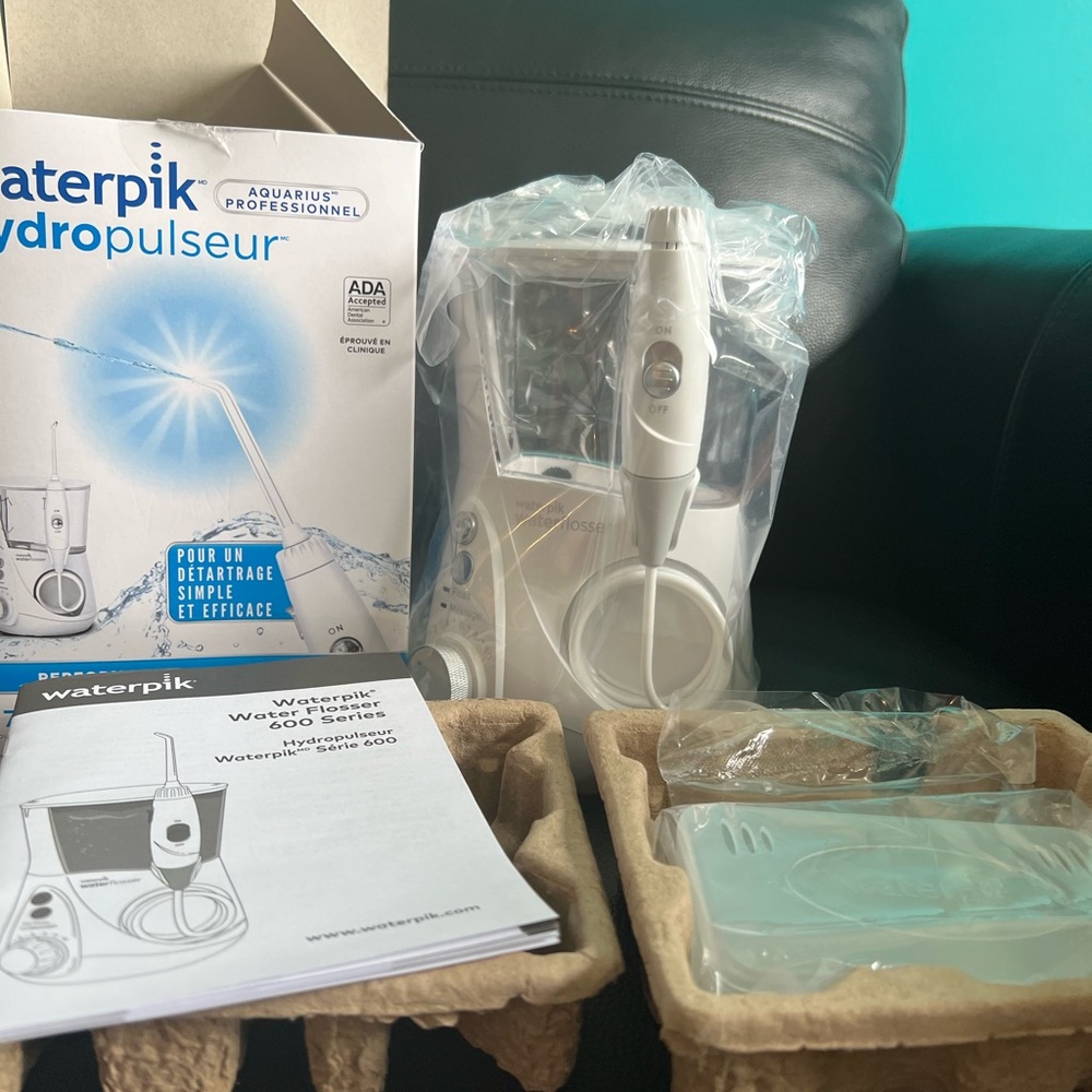 WATERPIK WATER FLOSSER 600 Series FOR TEETH